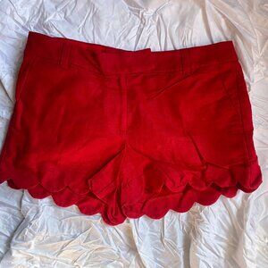 J Crew Scallop Shorts